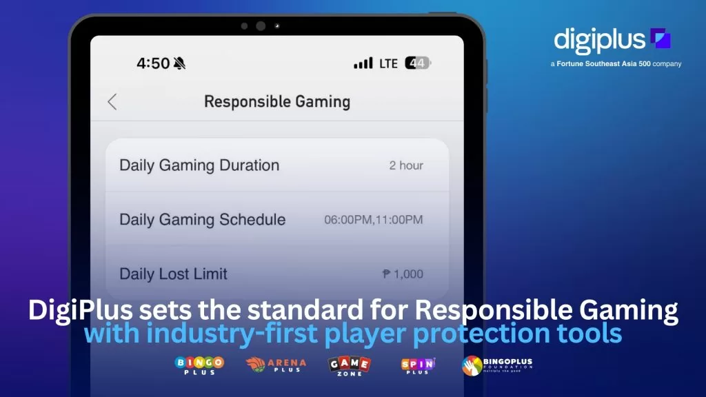 DigiPlus sets the standard for Responsible Gaming with industry-first player protection tools