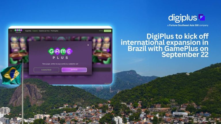 DigiPlus to kick off international expansion in Brazil with GamePlus on September 22