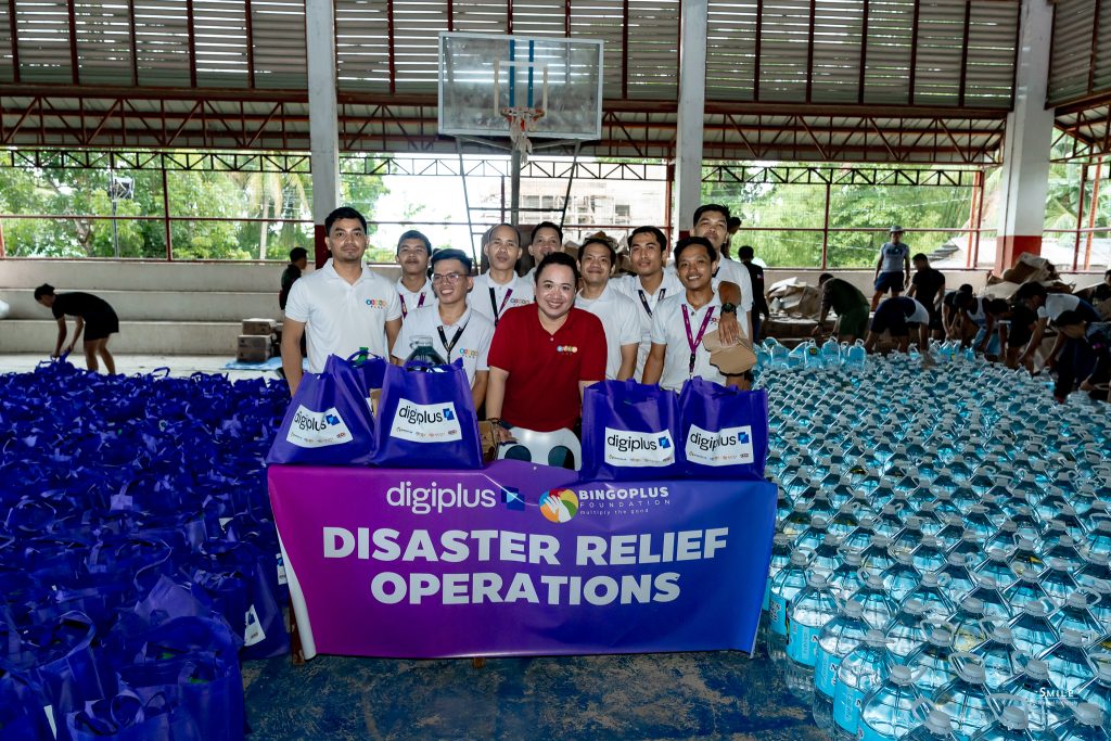 BingoPlus Cebu employee volunteers distributed water, food, medicine and other essentials enough for 56,000 Filipinos across earthquake-affected communities in Bogo, San Remigio, Medellin, Daanbantayan, Borbon, and Tabogon. The ₱6-million relief effort, led by the BingoPlus Foundation, was carried out in coordination with local government units and mobilization partners.