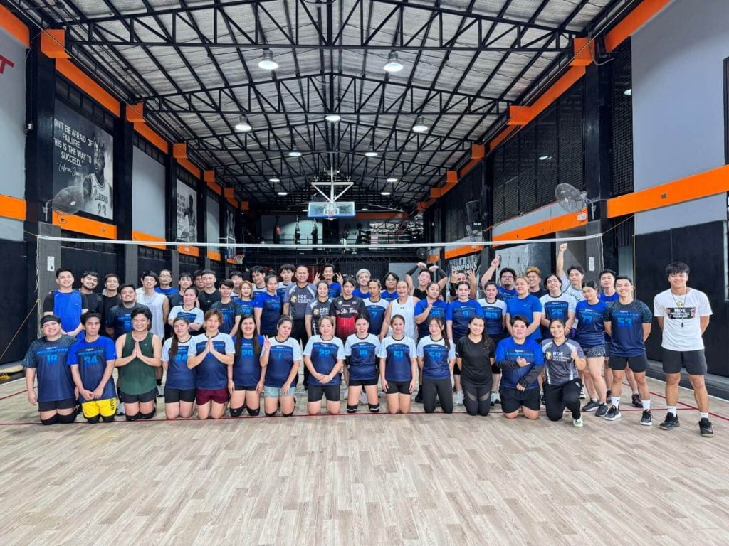 Serving fun and team spirit, one spike at a time!