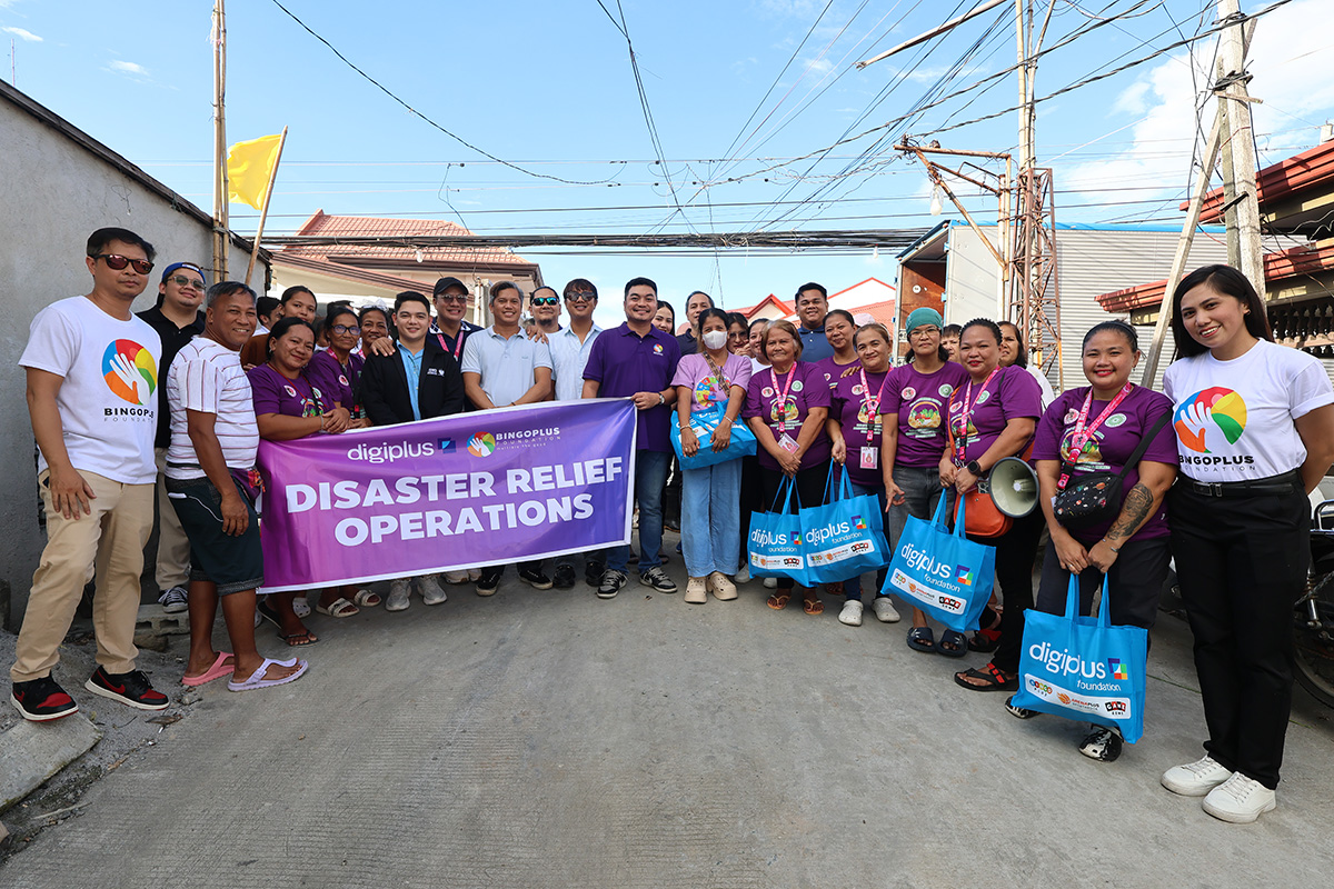From Quake to Typhoons: DigiPlus Foundation Mobilizes ₱8 Million in Disaster Relief Across the Philippines