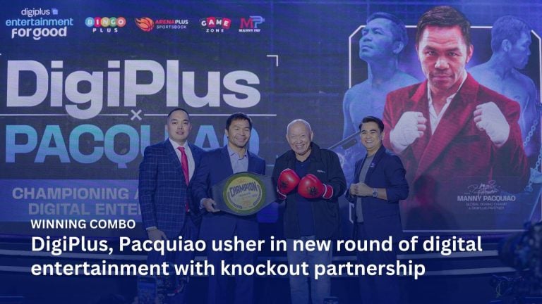 DigiPlus, Pacquiao usher in new round of digital entertainment with knockout partnership