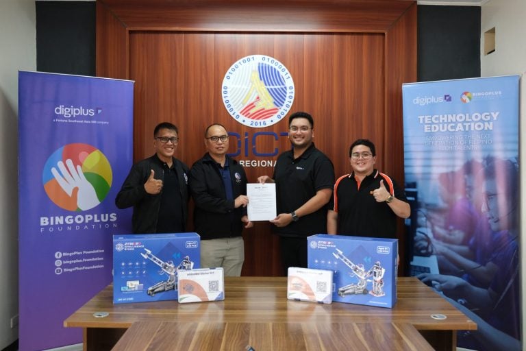 DigiPlus Foundation Joins Forces with DICT for Nationwide ‘TechQuest’ Robotics Initiative, Enables Future-Ready Education for Filipino Youth