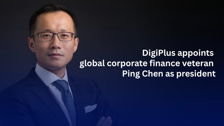 DigiPlus appoints global corporate finance veteran Ping Chen as president
