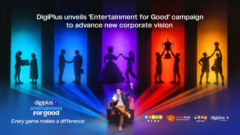 Key visual: DigiPlus unveils 'Entertainment for Good' campaign, every game makes a difference