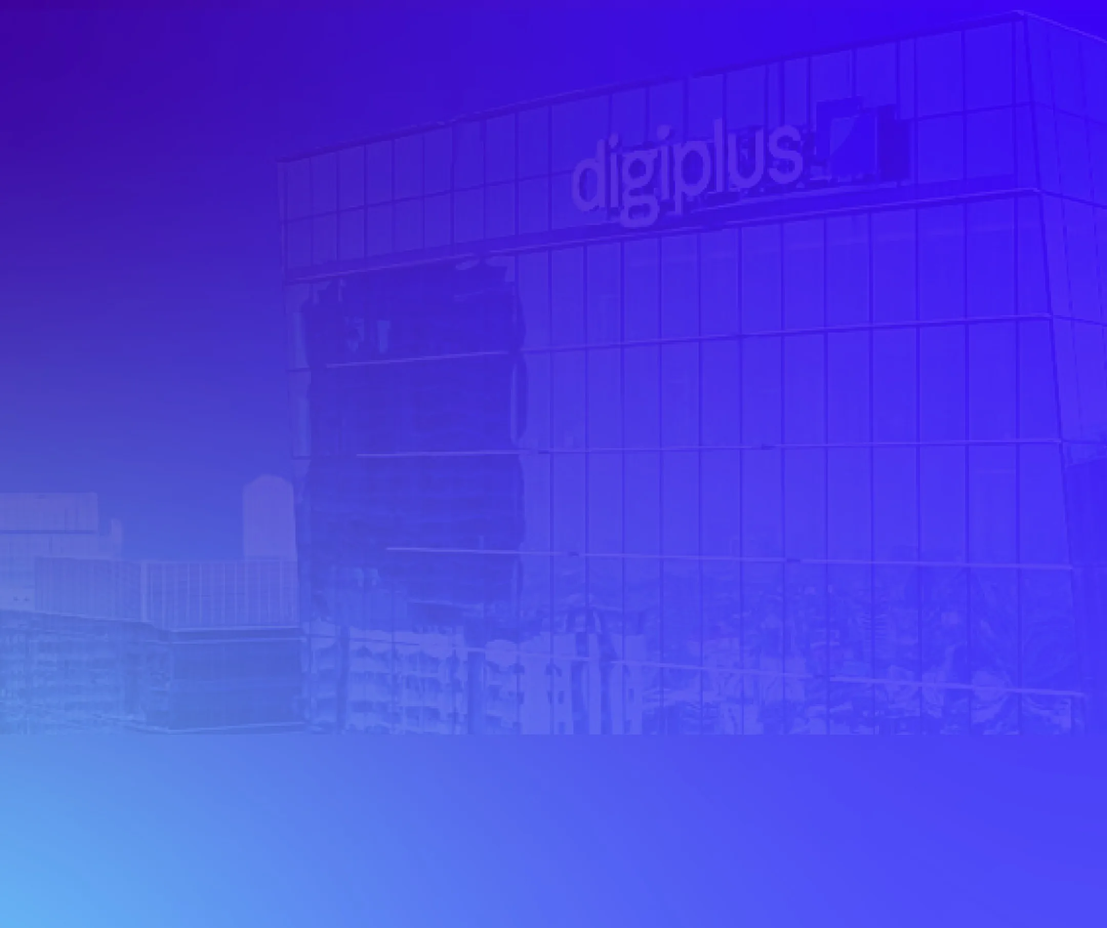 DigiPlus HQ facade (section background)
